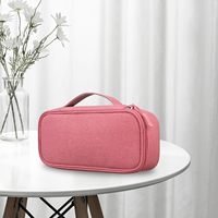 Bolsa de Viaje para Electrónicos con Logotipo Personalizado, Resistente a Impactos y al Agua, para Almacenamiento de Cargador de Laptop, Ratón, Cable USB
