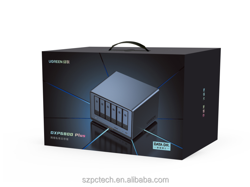 UGREEN DXP6800 Plus 6-Bay NAS with Intel 8505 CPU & 8GB RAM