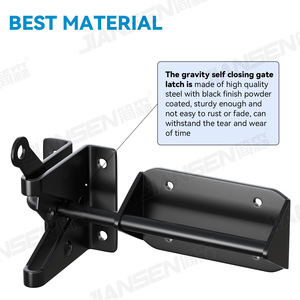 JIANSEN Loquet automatique à verrouillage manuel <span class=keywords><strong>Safetech</strong></span> Loquet de verrouillage de porte - Product Image 4