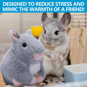 <span class=keywords><strong>Chinchilla</strong></span> de peluche gris suave personalizada, juguete sentado para mascotas, muñeco de compañía, regalos para conejillos de indias, <span class=keywords><strong>Chinchilla</strong></span> realista de peluche - Product Image 4