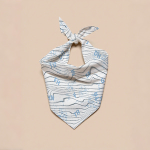 ผ้าพันคอสัตว์เลี้ยงลายสก็อตลายสก็อตสำหรับสุนัขขนาดเล็กและใหญ่สำหรับสุนัขในฤดูร้อนและฤดูหนาวโลโก้ออกแบบได้ตามต้องการ - Product Image 5