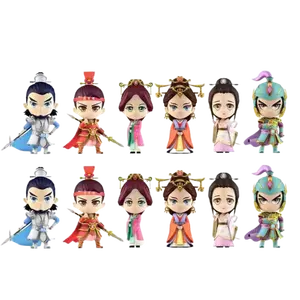 Customized splendid pvc action figure new design anime figure toys for kid making cute painting princess Figurine for gifts