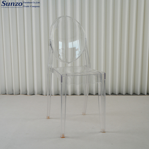 Vente en gros de chaises transparentes <span class=keywords><strong>Victoria</strong></span> Ghost de luxe PC pour événements, banquets, repas, chaises pour extérieur, location d'appartement - Product Image 2