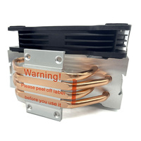 120mm 4 heatpipe ARVB refroidisseur CPU pour LGA 115X/1366/2011/2066 Ryzen 5 3400G 2600X 3600X 3600 Ryzen 7 1700 2700 2700X 3700X