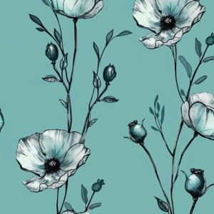 Nouveaux modèles de tissu en crêpe de chiffon Koshibo en polyester épais et doux avec des imprimés floraux rouges pour robes de mariée - Product Image 2