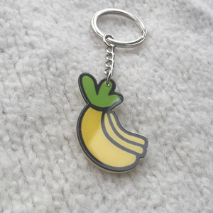 Amerpromo Dễ Thương Trong Suốt Móc Chìa Khóa Sẵn Sàng Để Tàu Acrylic Keychain Cho Hàng May Mặc Túi Mặt Dây Chuyền Acrylic <span class=keywords><strong>Key</strong></span> Charms - Product Image 6