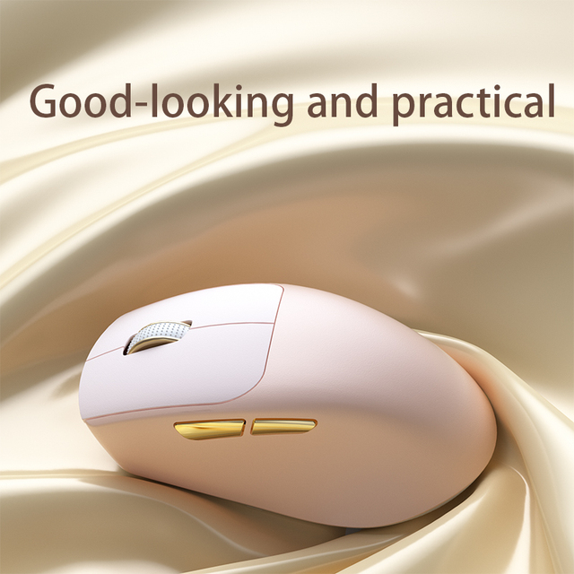 Dual-mode Optical Gaming Mouse Rechargeable 2.4g + BT Wireless Mouse for PC Office Gaming