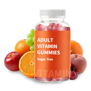 Vente en gros de bonbons Gommes multivitamines Offre Spéciale vitamines <span class=keywords><strong>Tiktok</strong></span> de marque privée personnalisées Bonbons mous végétaliens sans sucre pour adultes - Product Image 1