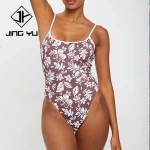 Nouveau maillot de bain une pièce tendance pour femmes, dos nu, imprimé, bikini et vêtements de plage, maillot de bain de luxe personnalisé - Product Image 1