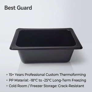 Boîte en plastique PP sur mesure, emballage blister personnalisé pour gelato italien, plateau d'emballage jetable pour desserts surgelés - Product Image 3