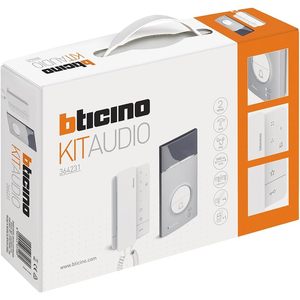 Bticino Linea 3000 Interphone audio 2 fils IP54 Écran LED 110-240V Filaire Électrique Installation facile - Product Image 4