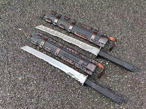 Couteau de survie Sword à lame en bois personnalisable, thème Dragon en bois, pour la chasse, usage industriel, modèle OEM disponible - Product Image 1