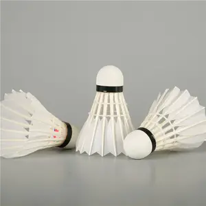 Oem feito o bom preço personalizado pacote de cabeças diferentes duráveis da qualidade do badminton obturtlecock