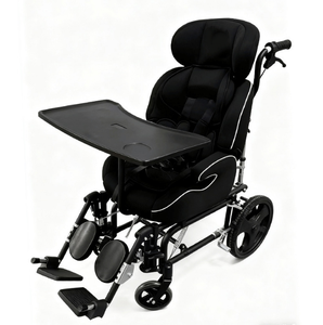 Fauteuil roulant de haute qualité avec cadre <span class=keywords><strong>en</strong></span> <span class=keywords><strong>aluminium</strong></span>, repose-jambes amovibles, fauteuil roulant manuel pour paralysie cérébrale - Product Image 1