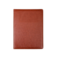 Carpeta Multifuncional de Cuero A4, para Documentos de Oficina, Reuniones, Firmas, Presentaciones, Contratos, Regalo