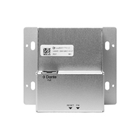 Transmisor de Audio Dante Bluetooth de 2 Canales con Panel de Pared y Entrada/Salida RCA y de 3.5mm