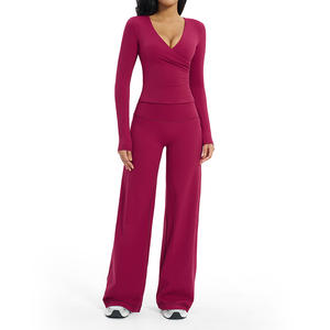 PASUXI Set Yoga da Donna in 2 Pezzi, Abbigliamento Sportivo Traspirante ad Asciugatura Rapida, Abbigliamento da Palestra e Fitness per Esterni - Product Image 6