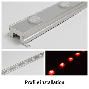 Profilé en <span class=keywords><strong>aluminium</strong></span> pour éclairage LED, rail pour éclairage LED à points de pixels, 20MM 25MM 30MM 40MM 50MM - Product Image 5