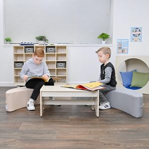 Children's Banana Chair <b>Ergonomic</b> Foam Seat For Classroom Kindergarten Use - Product Image 4