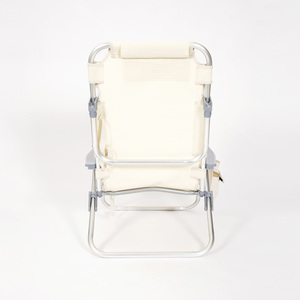 كرسي خفيف الوزن خارجي عصري ومنخفض المقعد قابل للطي من الألومنيوم للاستخدام الشاطئ - Product Image 2