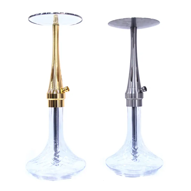 New design factory cheap wholesale shisha aluminium or stainless steel portable hookah