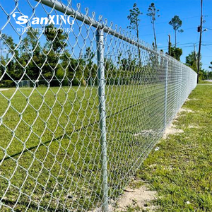 Offres Spéciales industriel personnalisé de 6 pieds en acier galvanisé à chaud maillon de chaîne clôture en fil de zinc - Product Image 4