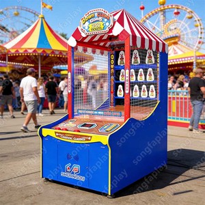 Macchina Arcade Clown Hit Redemption per Sala Giochi, <span class=keywords><strong>Gioco</strong></span> da Luna Park, Parco <span class=keywords><strong>Avventura</strong></span> al Coperto, a Moneta, in Metallo, per Uso Pubblico - Product Image 2