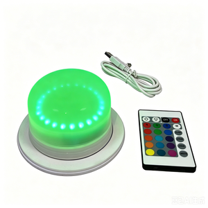 Bombillas <span class=keywords><strong>LED</strong></span> de Repuesto Recargables IP65 con Base de Rosca, para Decoración de Muebles de Exterior y Bares, con Control Remoto y Función de Atenuación - Product Image 1