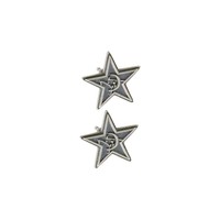 Boucles d'oreilles clous vintage en alliage sans perçage pour hommes et femmes, luxe léger haut de gamme, étoile à huit branches et étoile à cinq branches, sans retraitement après utilisation