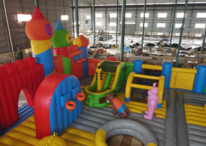 Castillo Inflable para Parque de Diversiones, Temática de Aventuras, Modelo BO-057, Gran Parque Temático Inflable - Product Image 6