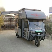 VR Tricycle Électrique Multifonctionnel pour Voyage des Aînés : Caravane, Camping-car, Mini-VR
