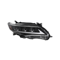 Ensemble de phares LED KGKB pour Toyota Corolla édition américaine E140 2011-2013, lentille de projecteur améliorée, feux de jour DRL, clignotants, Plug & Play