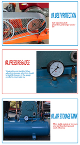 ספק סיני Kaishan 25hp 18.5kw הדדיות כרייה מדחס אוויר למכירה - Product Image 6