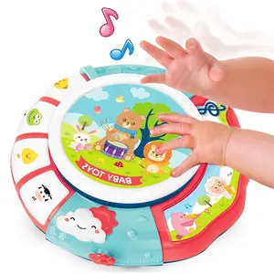 Großhandel elektronische musikalische pädagogische Spielzeug trommel für Baby Toy Drum