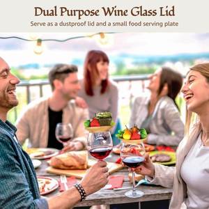 Posavasos de Bambú Ecológicos Estilo Rústico para Copas de Vino, Platos y Bandejas, Ideales para Fiestas, Reuniones Familiares, Bares y Restaurantes, en Tendencia - Product Image 5