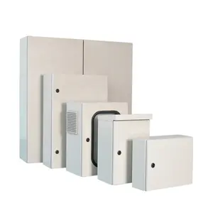 Piezas de chapa personalizadas Procesamiento de metales Caja de distribución de gabinete completo de bajo voltaje Caja eléctrica para exteriores