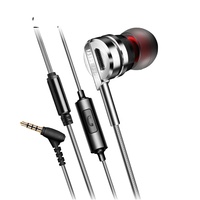 QKZ DM9 3.5mm kablolu kulaklık Hi-Fi Stereo oyun spor su geçirmez kulaklık kulak içi Metal monitör kulakiçi kulaklık