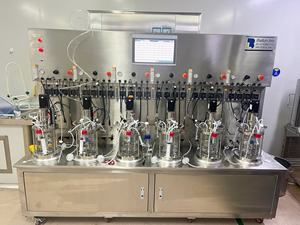 Máquina de producción de bioetanol, fermentador de vidrio para laboratorio - Product Image 6