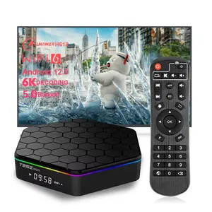 Ihomemix Tv Cube S96Q MAX VS T95Zplus Alwinner H618 Tx Core 8K Tvbox Itv T95Z Plus Tv Box Android 12