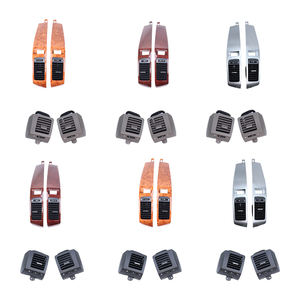 กรอบช่องแอร์รถยนต์ a/c อุปกรณ์เสริมแผงช่องระบายอากาศสำหรับ Toyota Prado/ LC-120/GX470ชุดตกแต่งภายใน - Product Image 5