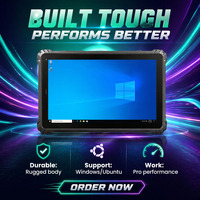 Tablet Industrial Resistente de 10.1 Pulgadas con Windows, Procesador Intel, IP67 a Prueba de Agua y Golpes, Tablet 5G Resistente con Lápiz Óptico, Suministro de Fábrica