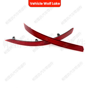 ไฟท้ายรถยนต์ Wolf Lake Skoda Octavia ปี 2018 สีแดง วัสดุ ABS พร้อมไฟสะท้อนแสง ไฟเบรก ไฟเลี้ยว ด้านซ้ายและขวา - Product Image 1