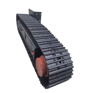 Châssis <span class=keywords><strong>de</strong></span> pelle sur chenilles 5-10T avec poutre latérale renforcée pour excavatrices/grues, fourni par <span class=keywords><strong>l</strong></span>'usine - Product Image 3