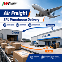 Agent de fret aérien Chine-USA pour cartons e-commerce, livraison rapide entrepôt 3PL, expédition porte-à-porte