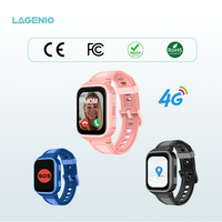 Reloj Inteligente para Niños LAGENIO K10 con Tarjeta SIM 4G, Videollamadas HD, Resistente al Agua, 950 mAh, RTOS, GPS, Rastreo de Ubicación