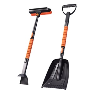 5 Trong 1 Xe Kính Chắn Gió Tuyết Loại Bỏ Làm Sạch Bàn Chải Băng <span class=keywords><strong>Scraper</strong></span> Xe Tuyết Remover Bàn Chải Với Tay Cầm Dài - Product Image 1