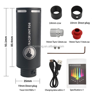 Luz de rastreo de nailon de 7 colores arcoíris, unidad de rastreo CCW de 14 mm para <span class=keywords><strong>pistola</strong></span> - Product Image 6