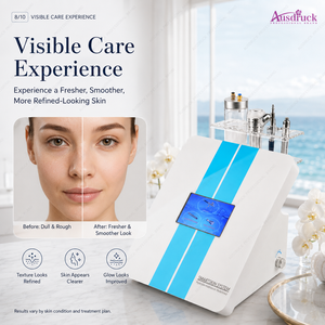 เครื่องไฮโดรเดอร์มาเบรชั่น 3-in-1 สำหรับการทำความสะอาดอย่างล้ำลึก บำรุงผิวให้ชุ่มชื้น และยกกระชับผิว สำหรับสปาและดูแลผิวหน้าที่บ้านอย่างมืออาชีพ - Product Image 1
