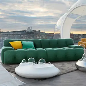 现代法国博主设计高档布艺沙发家具客厅办公室接待沙发套