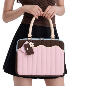 <span class=keywords><strong>Custodia</strong></span> per Laptop in Nylon Made in China, per iPad 11 <span class=keywords><strong>pollici</strong></span> e <span class=keywords><strong>MacBook</strong></span> <span class=keywords><strong>14</strong></span> <span class=keywords><strong>pollici</strong></span>, Ultra-leggera e Pieghevole, Borsa a Tracolla da Donna con Blocchi di Colore - Product Image 5